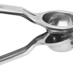 Manuelle Zitrus- und Saftpresse aus poliertem Edelstahl 304, Ø 7 cm