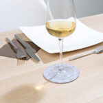 6er-Set Abwaschbare Filz-Untersetzer, hellgrau, Ø 10 cm 6er-Set Abwaschbare Filz-Untersetzer, hellgrau, Ø 10 cm