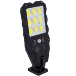 Solar-Aussen-Wandstrahler mit Bewegungsmelder & Fernbedienung, 108 SMD LEDs, IP65