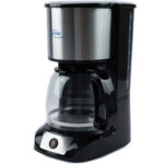 Filter-Kaffeemaschine mit Warmhaltefunktion, schwarz, 1,5 l, 800 W