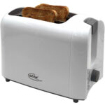2-Scheiben Toaster mit 7 Röstsstufen und Brötchenaufsatz, 700 Watt