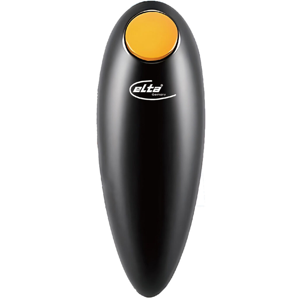 Elektrischer Dosenöffner, schwarz