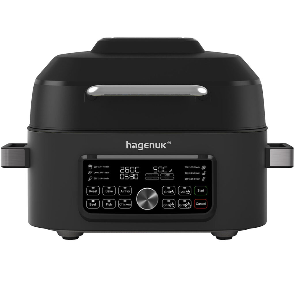 Multi Heissluftgrill, 6 Liter, 1660 W, 120°-265°C