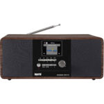 Stereo-Hybridradio DAB+ & UKW, mit CD-Player, in Holzoptik, Bluetooth, 2x 15 W