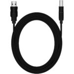 Drucker- und Scanner High-Speed Anschlusskabel, 2.0 USB-A auf USB-B, 5m, schwarz