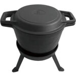 Dutch Oven aus Gusseisen, 8 Liter