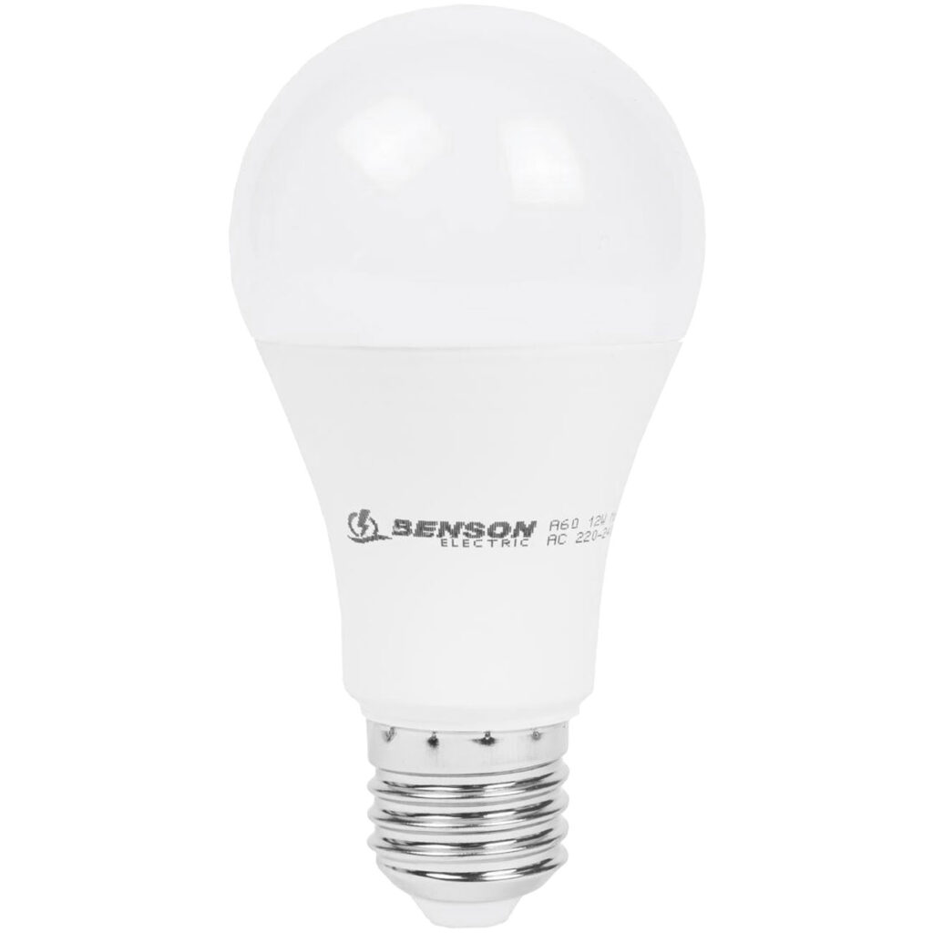 LED-Glühbirne, A60, E27, 1020 lm, 12 W, 2500 K, warmweiss