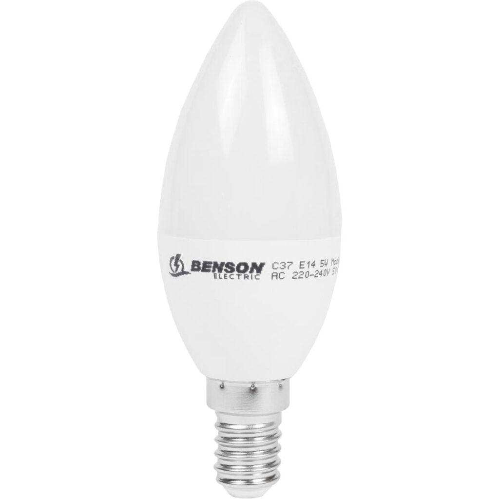 LED-Kerzenlampe, C35, E14, 400 lm, 5 W, 3000 K, warmweiss