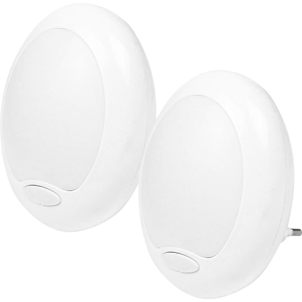 2er-Set Mehrfarbiges Steckdosen Nachtlicht