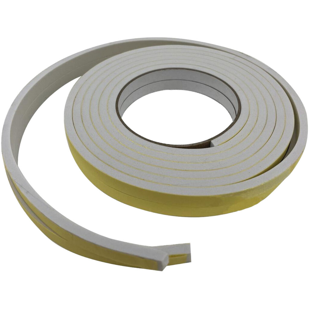 Dichtungsband selbstklebend, 2er-Set mit je 2.75 m, weiss