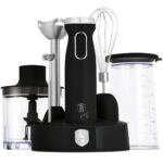 Stabmixer-Set, 800W, mattschwarz