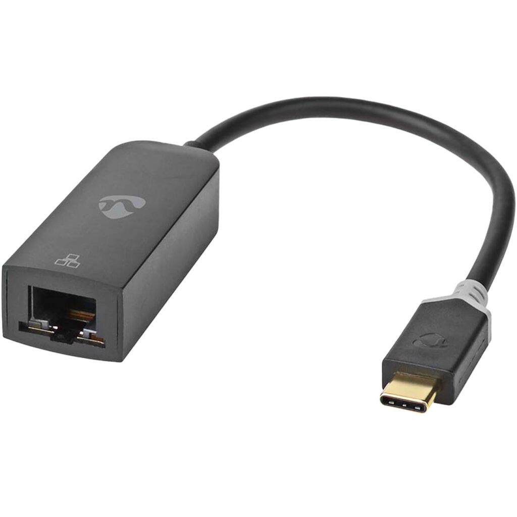 USB 3.2 Netzwerkadapter mit Gigabit RJ45 Anschluss