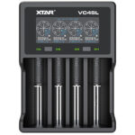 Ladegerät für Li-Ionen-/Ni-MH-/Ni-CD-Akkus, 4 Schacht