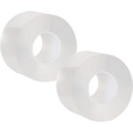 2er-Set Transparentes Nano Klebeband, L 5 m x B 50 mm