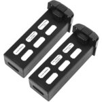 2er-Set Zusatz- und Ersatz-Akku für GPS-Drohne, 3,500 mAH