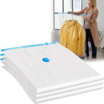 3er-Set Vakuum-Beutel zur Kompression per Staubsauger, 80 x 120 cm