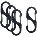 4er-Set Karabiner-S-Haken 5 x 2,2 cm