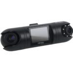 QHD-Dual-Dashcam mit 2 Kameras, G-Sensor, IR-Nachtsicht und GPS