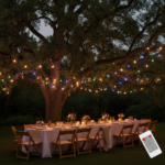 Helle Solar Lichterkette mit 480 mehrfarbigen LEDs & 40 Stunden Leuchtdauer