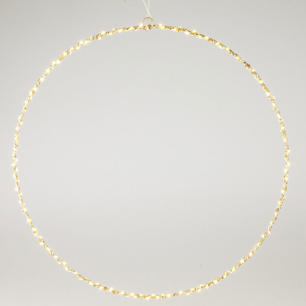 Deko-Ring mit 150 LEDs, warmweiss, 50 x 0,5 cm Deko-Ring mit 150 LEDs, warmweiss, 50 x 0,5 cm