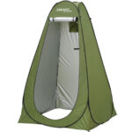 Pop-Up Toiletten-, Dusch- und Umkleide-Zelt, grün