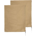 2er Set Pflanzenabdeckungen als Winterschutz 100 x 80 cm