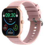 Bluetooth Smart Watch mit Gesundheitssensoren & Anruffunktion, rosa