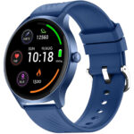 Fitnessuhr mit Sporttracking & Anruffunktion, blau