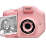 Kinder Sofortbildkamera mit Druckpapier, 1,3 Megapixel, rosa
