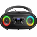 Boombox mit DAB+/FM-Radio, Bluetooth-Funktion, USB, CD-Player