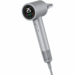 Hochleistungs Haartrockner 1400W mit LED-Anzeige, silber