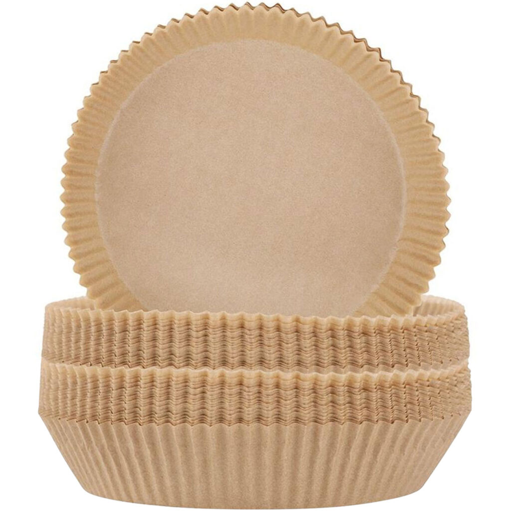 2er-Set Backpapier-Einlagen für Heissluftfritteusen, Ø 16 x H 4,5 cm