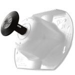 Sicherheitsfruchthalter für Hobel und Reibe, weiss