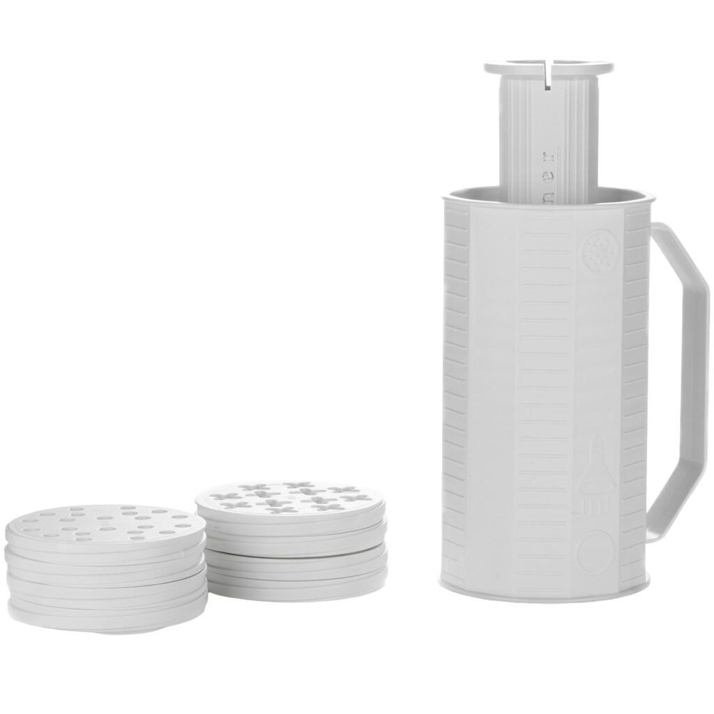 Manuelle Nudelmaschine, weiss