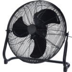 Bodenventilator, 3 Geschwindigkeitsstufen, schwarz, Ø45cm Bodenventilator, 3 Geschwindigkeitsstufen, schwarz, Ø45cm