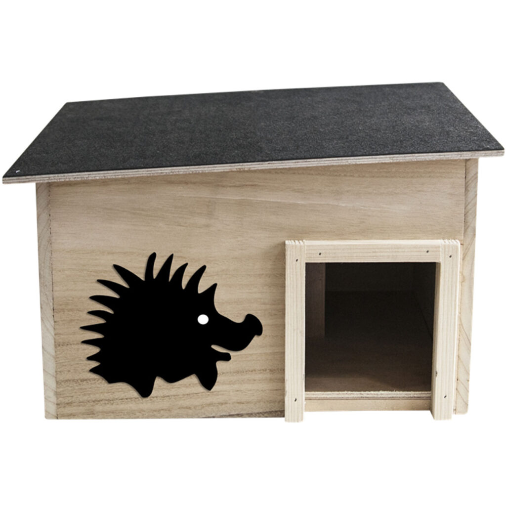 Hochwertiges Igelhaus aus FSC-Holz, 40x32x24 cm Hochwertiges Igelhaus aus FSC-Holz, 40x32x24 cm