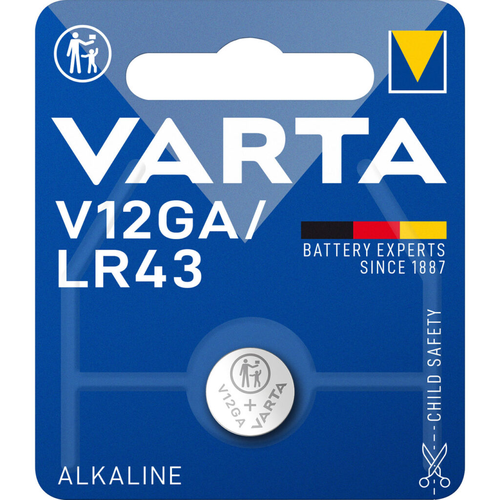 Alkaline Knopfzelle LR43 / V12GA, 1,5 V Alkaline Knopfzelle LR43 / V12GA, 1,5 V