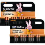 2er-Set Power Boost Alkaline Batterien Typ AAA/Micro, 1,5 V, 2x 10-er Pack 2er-Set Power Boost Alkaline Batterien Typ AAA/Micro, 1,5 V, 2x 10-er Pack