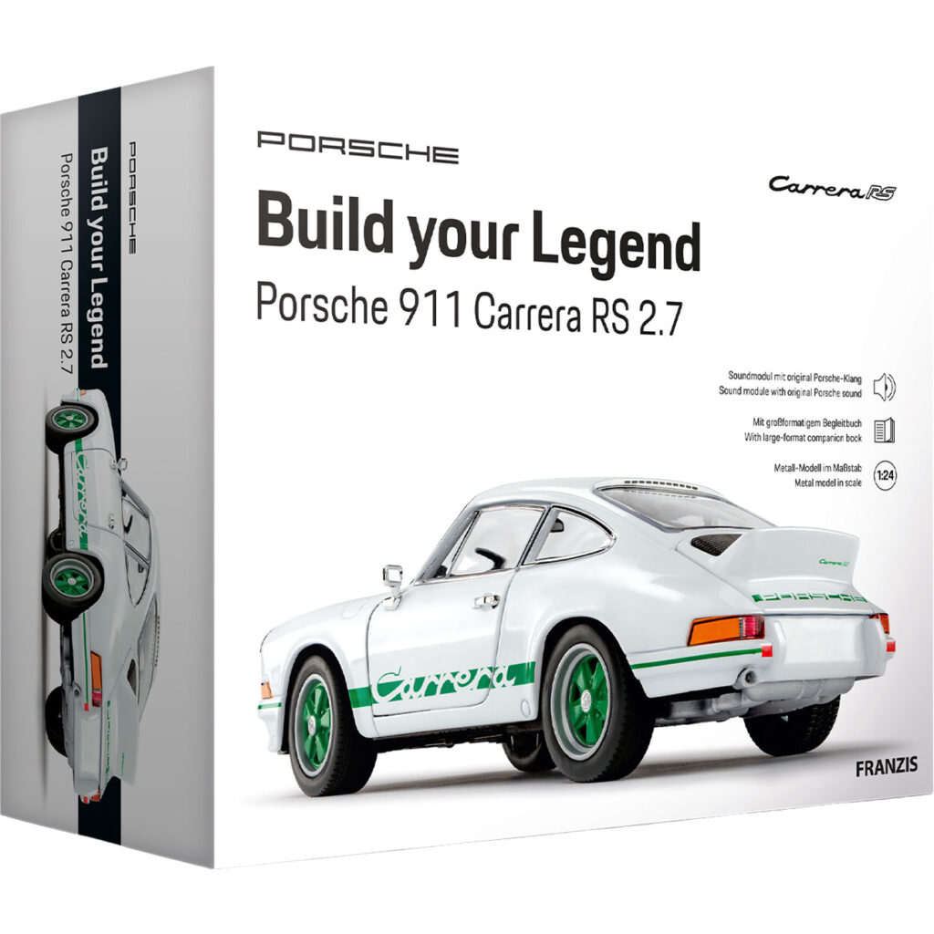 Porsche 911 Carrera RS 2.7 Modellbausatz, weiss Porsche 911 Carrera RS 2.7 Modellbausatz, weiss