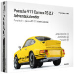 Porsche 911 Carrera RS 2.7 Adventskalender, gelb