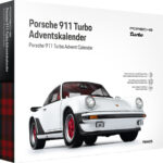 Porsche 911 Turbo Adventskalender, Massstab 1:24, weiss