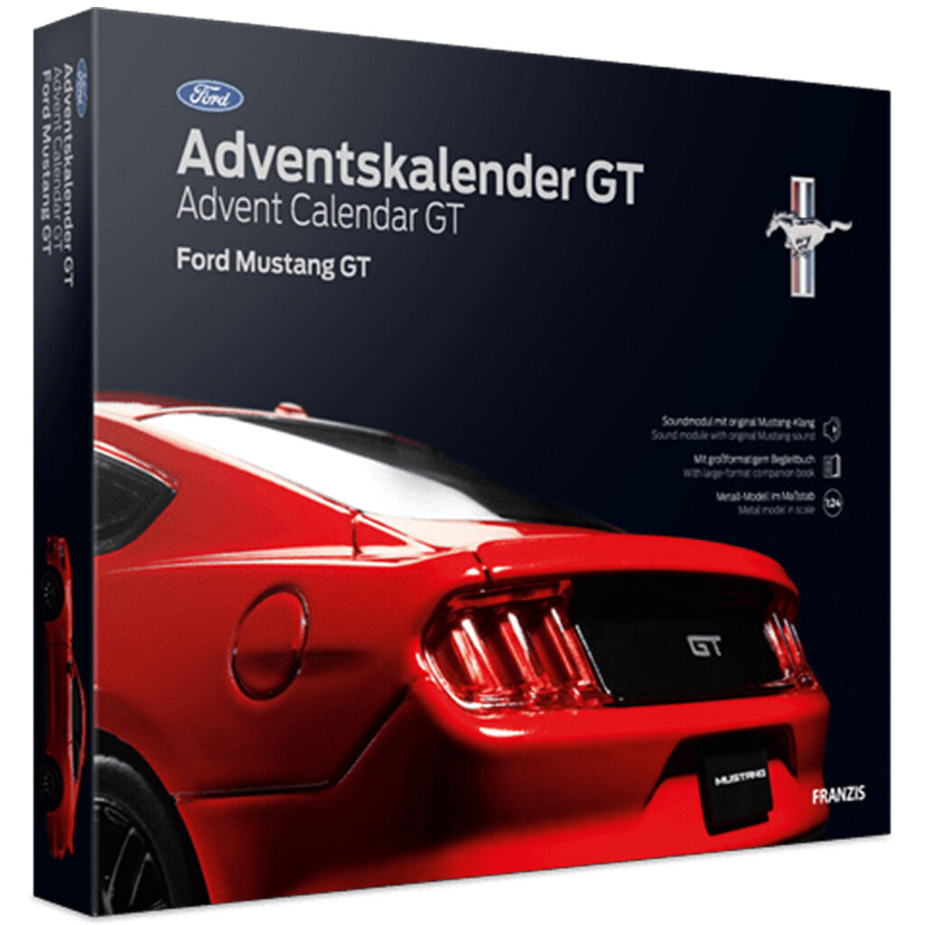 Ford Mustang GT Adventskalender, Masstab 1:24