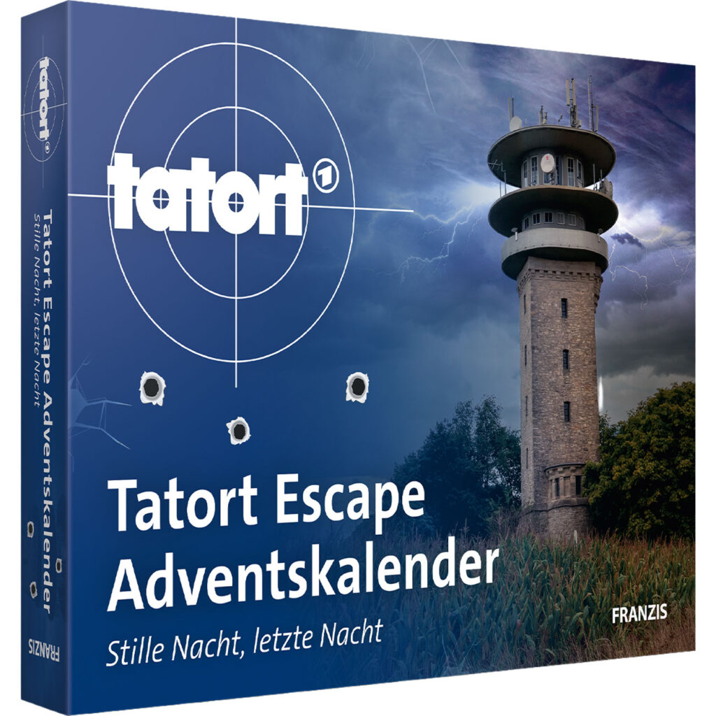 Tatort Escape Adventskalender „Stille Nacht, letzte Nacht“, Krimi-Rätsel Spiel