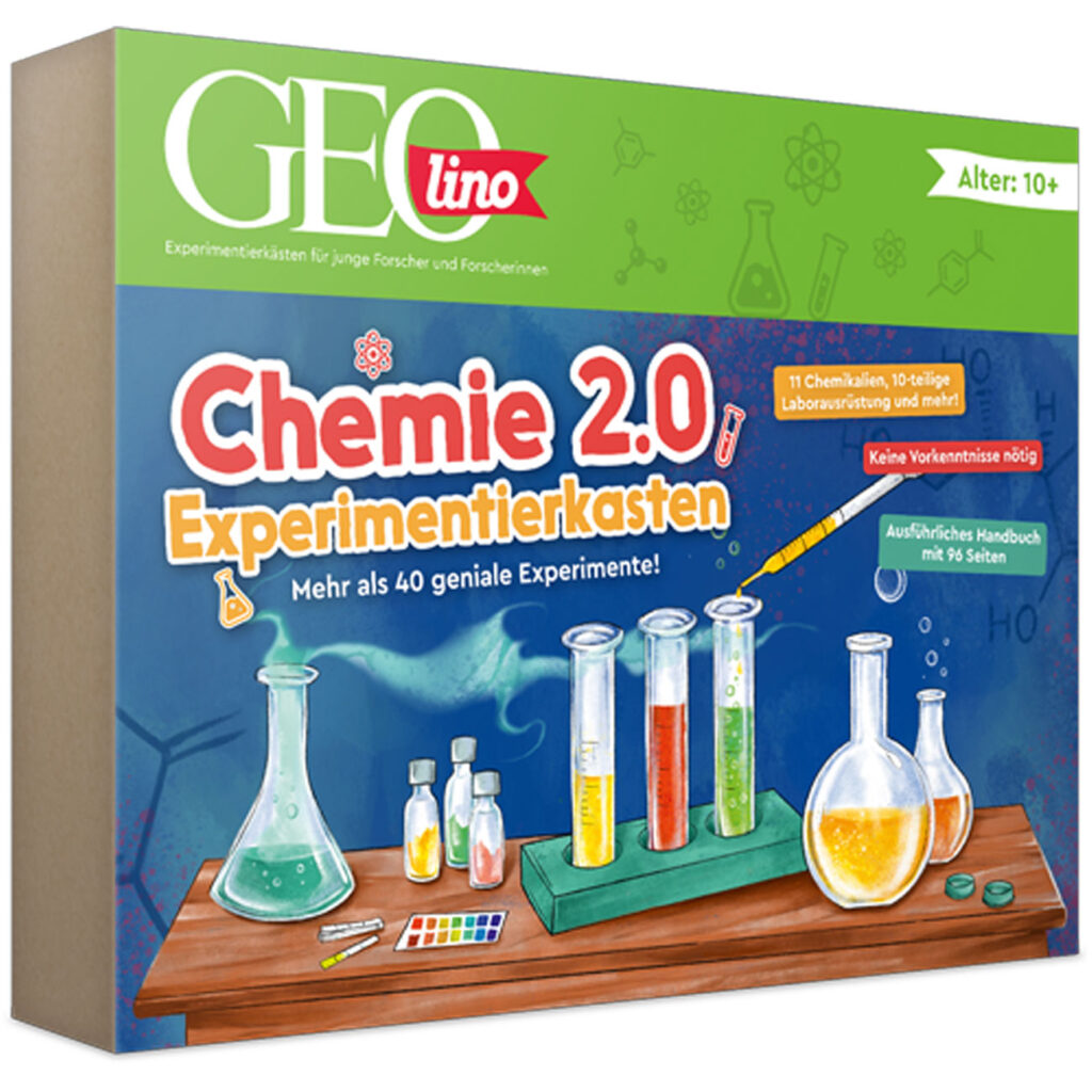 GEOlino Chemie 2.0 Experimentierkasten GEOlino Chemie 2.0 Experimentierkasten