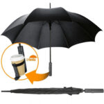 Cupbrella Automatik Regenschirm mit Becherhalter Cupbrella Automatik Regenschirm mit Becherhalter