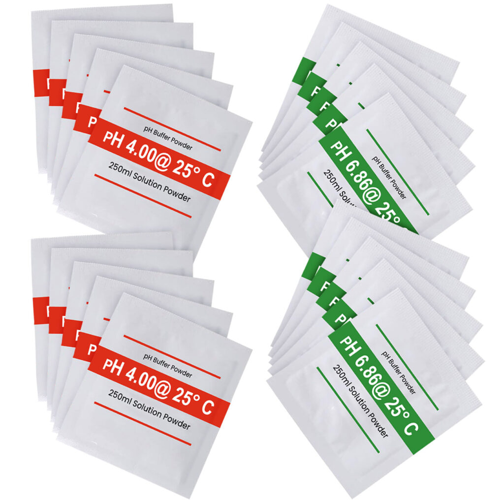 20er Set Kalibrierlösungen für PH-Wert pH4.00 & pH6.86