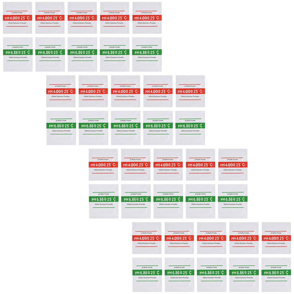 40er Set Kalibrierlösungen für PH-Wert pH4.00 & pH6.86