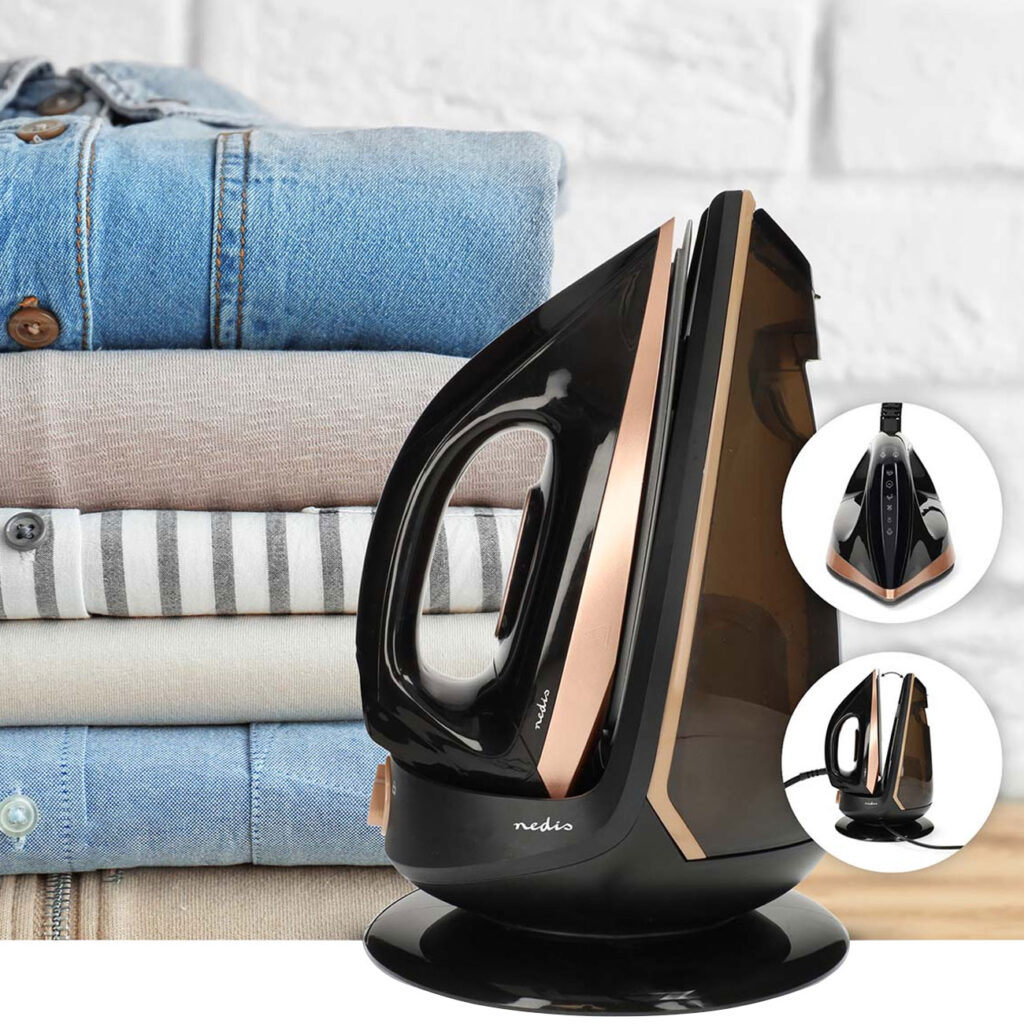 Dampfbügelstation, 7 Bar, 2400 Watt, schwarz