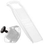 Rösti-Reibe mit Sicherheitsfruchthalter, weiss