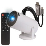 Projektor mit HDMI-Anschluss, USB-A und Kopfhöreranschluss